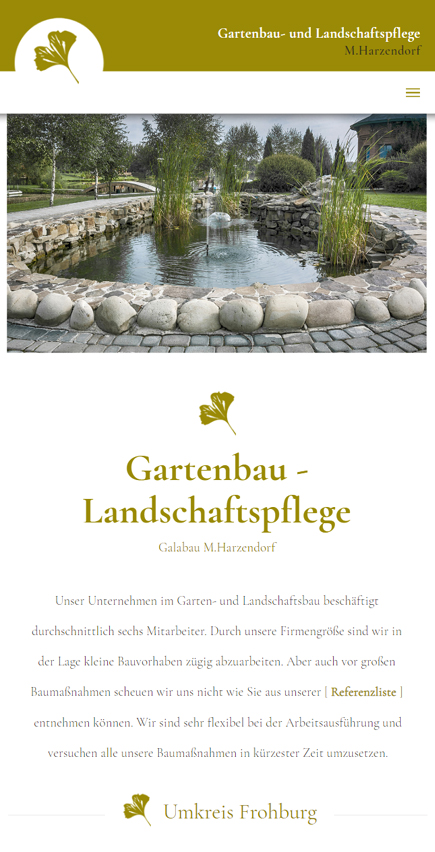 Gartenbau- und Landschaftspflege M.Harzendorf