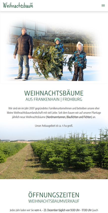 Weihnachtsbaum GbR Lindner