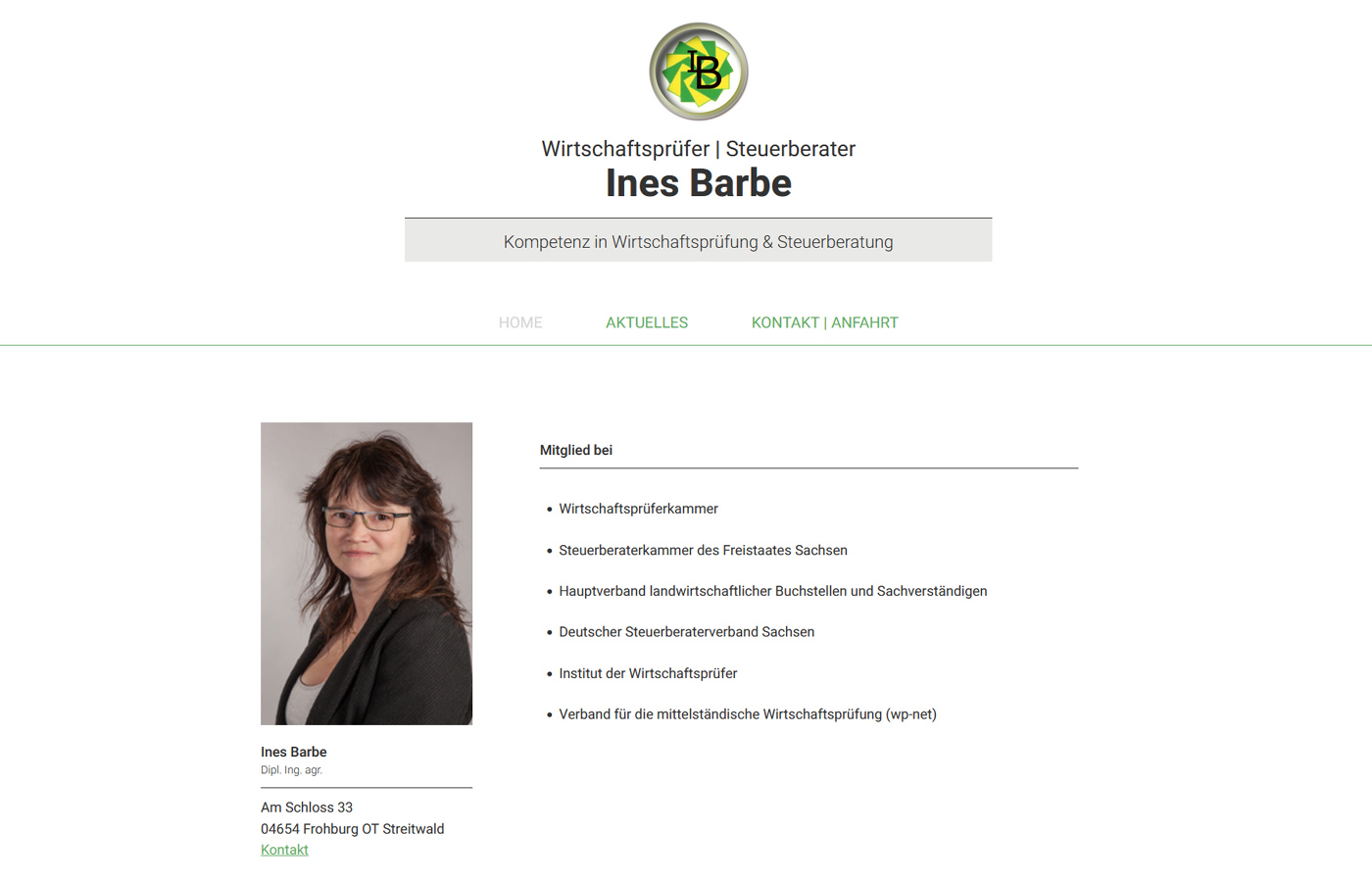 Wirtschaftsprüfer | Steuerberater Ines Barbe