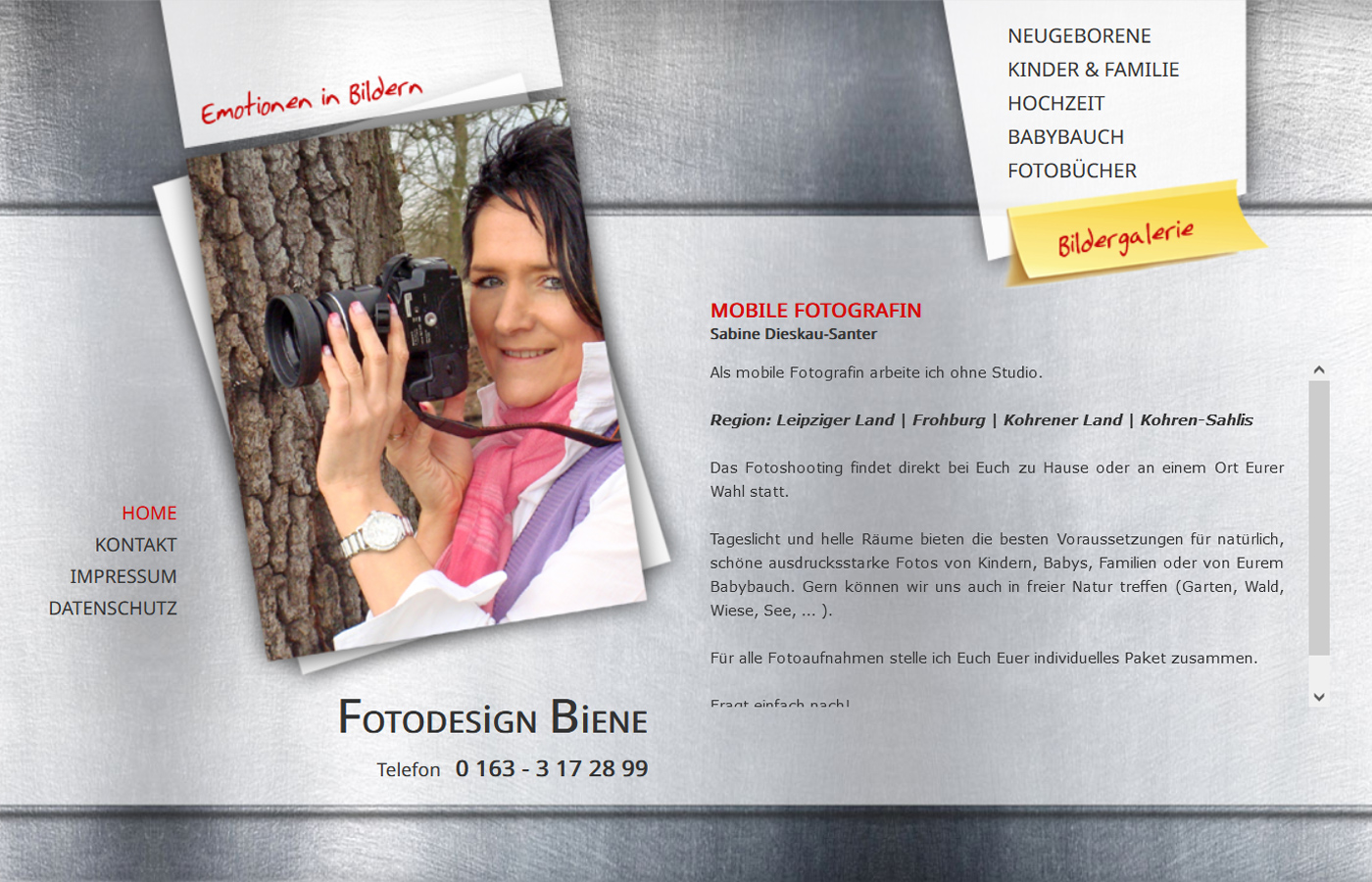 Fotodesign Biene