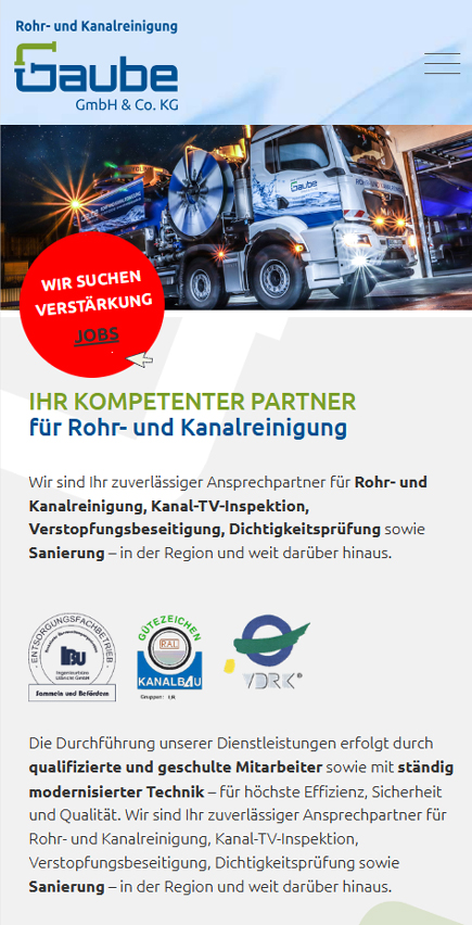 Rohr- und Kanalreinigung Gaube GmbH & Co. KG